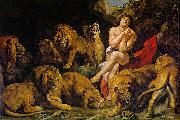 RUBENS, Pieter Pauwel Daniel in the Lion's Den af oil painting reproduction